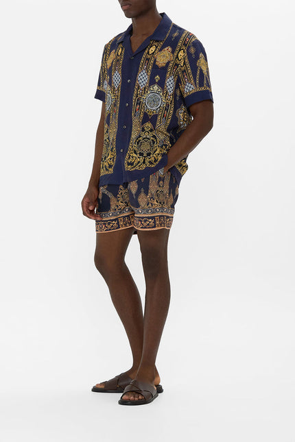 Short Sleeve Camp Collared Shirt - The Imperial Gate