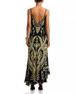 Bias Slip Dress With Frill Hem - Taurus Rising