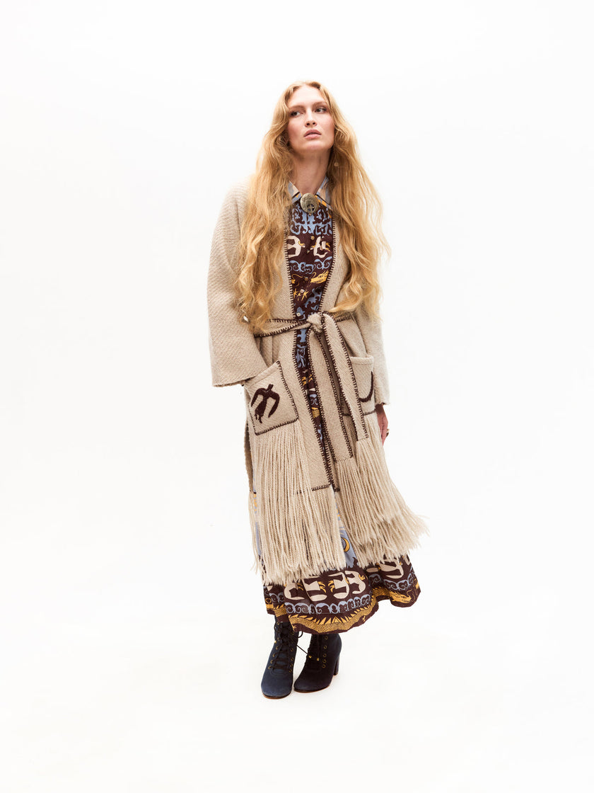 Saddler Coat - Off White