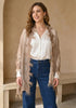 100% Cashmere Ostriche Feather Shawl