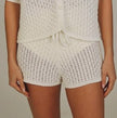 Organic White Shorts