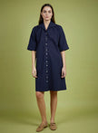 The Fez Dress - Navy