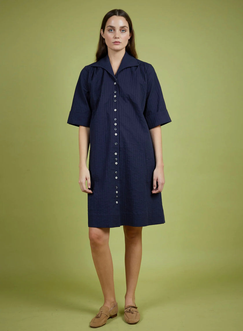 The Fez Dress - Navy