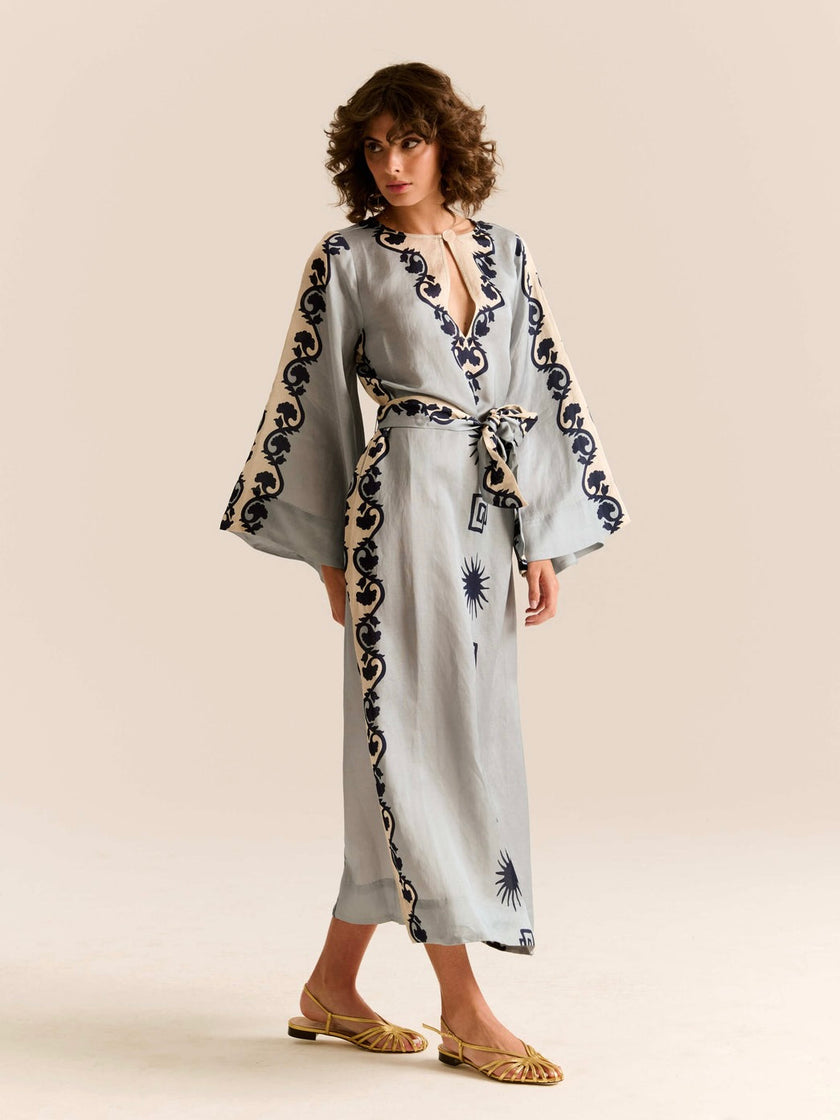 Blue Sun Lee Kaftan