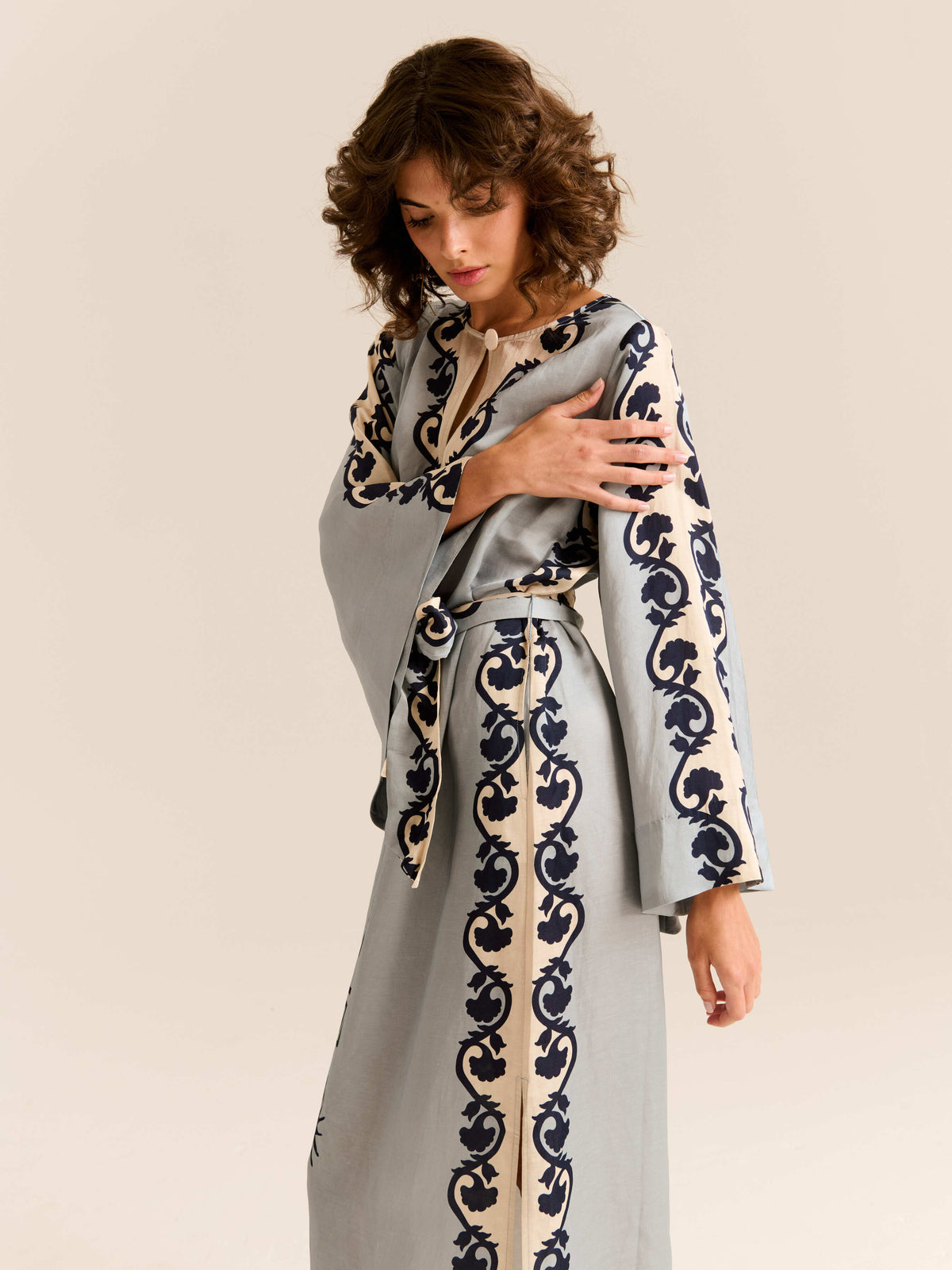 Blue Sun Lee Kaftan