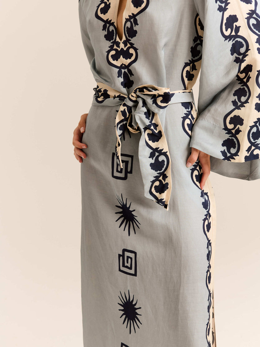 Blue Sun Lee Kaftan
