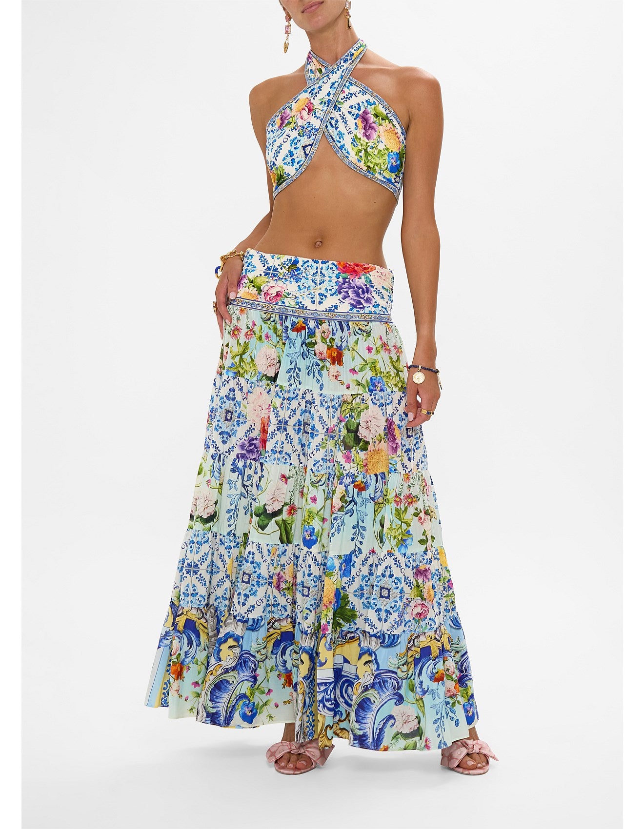 Jersey Skirt/Dress Tiered