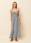Cotton Forever Dress B&W Gingham