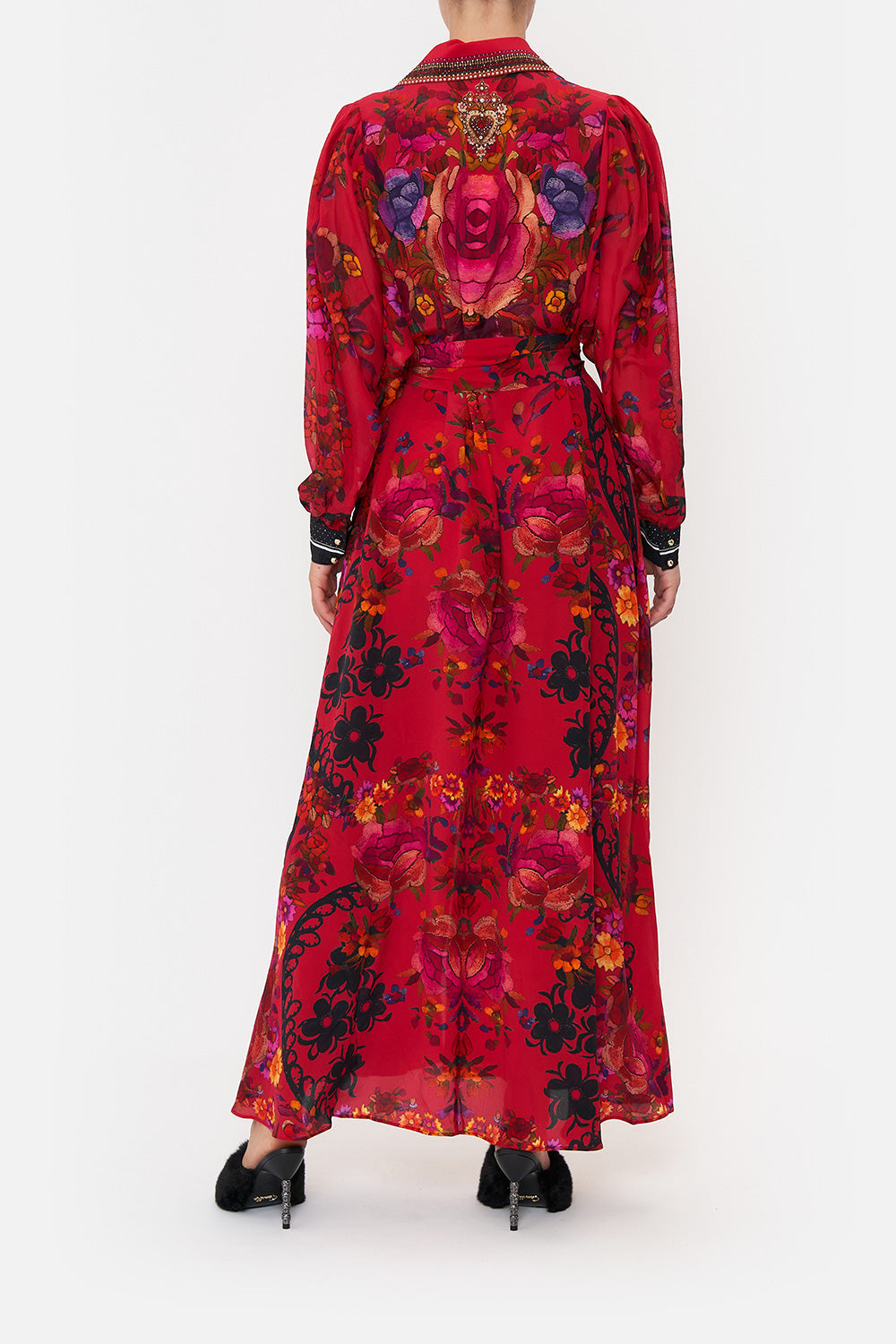 Curved Collar Shirt Dress | LAST ONE!