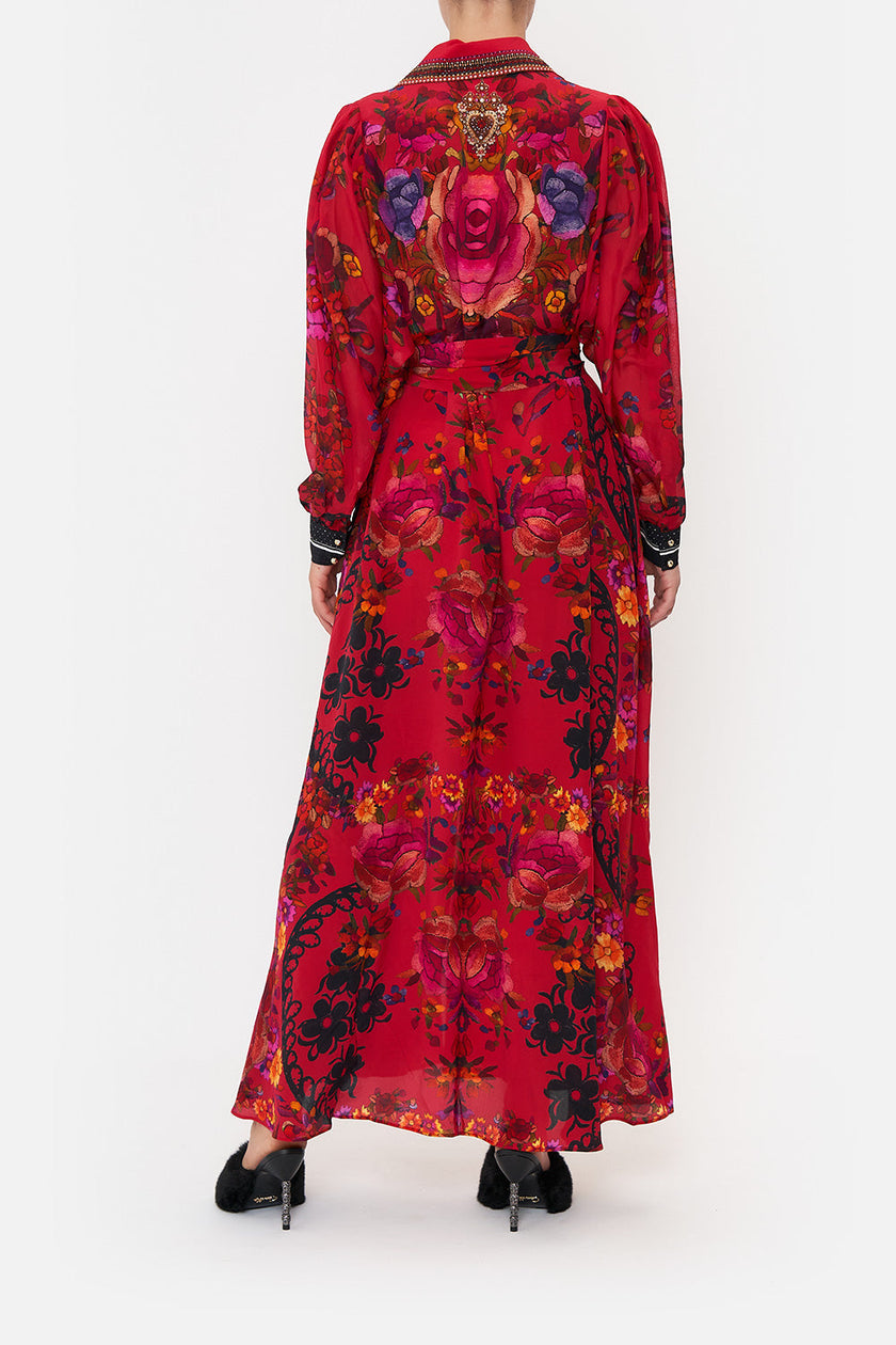 Curved Collar Shirt Dress | LAST ONE!