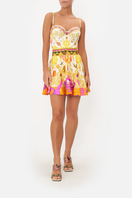 Circle Skirt With Waistband - Squid Squad