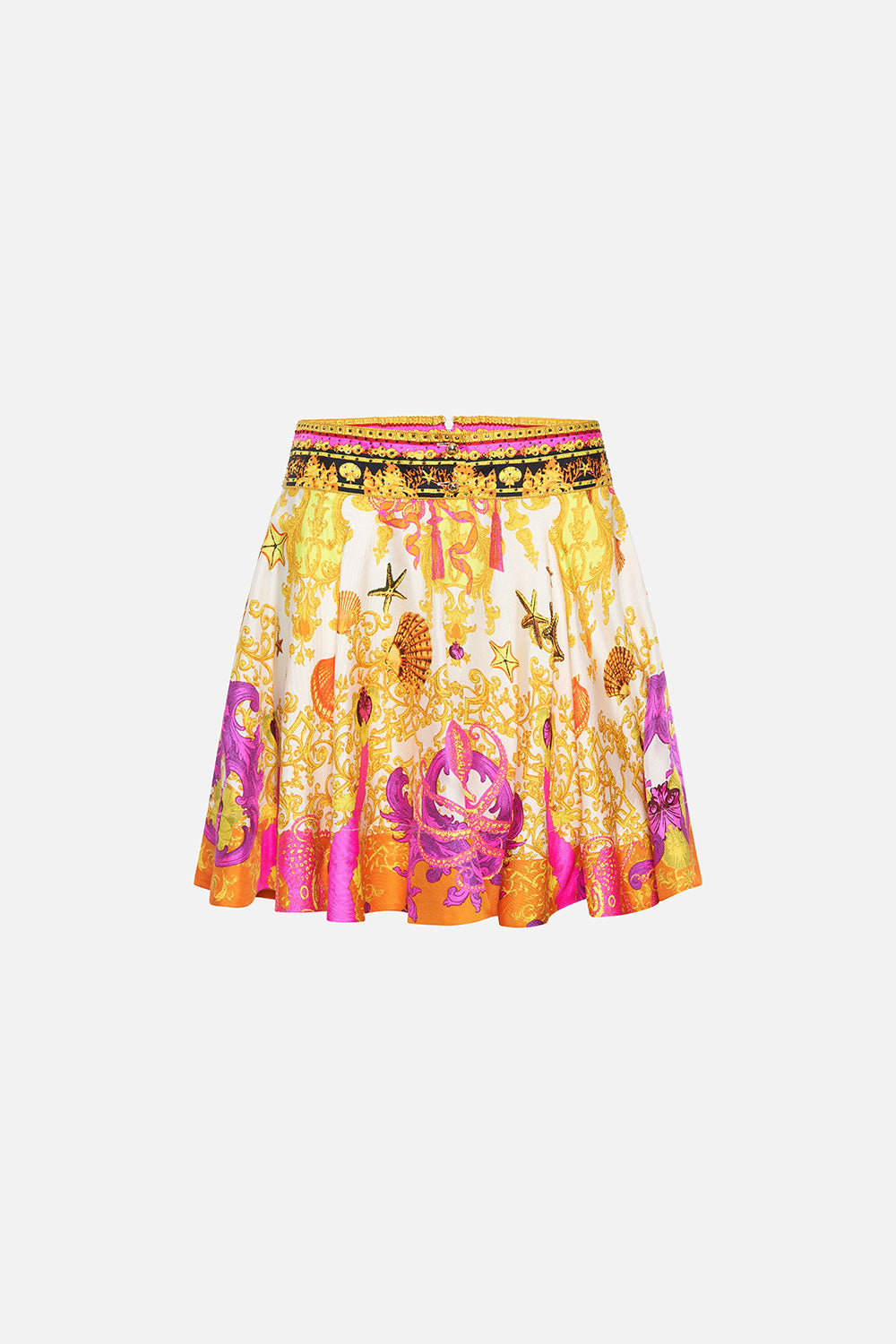 Circle Skirt With Waistband - Squid Squad