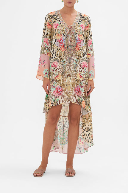 Short Dress W/ High Low Hem