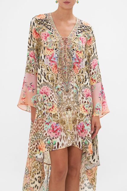 Short Dress W/ High Low Hem