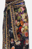 Scarf Belt Wide Leg Pant - Play Your Cards Right