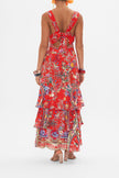 Tiered Ruffle Hem Dress - The Summer Palace