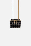 Mini Box Bag - Solid Black