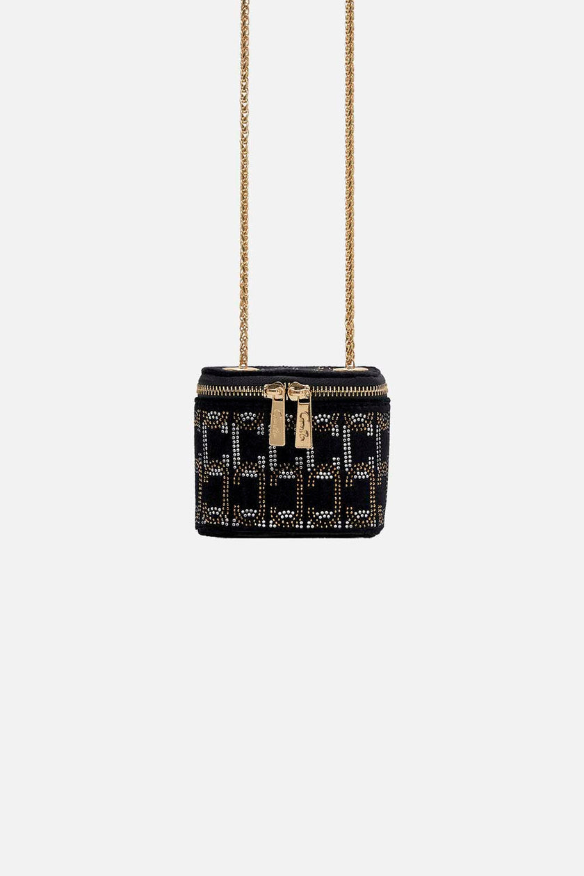 Mini Box Bag - Solid Black