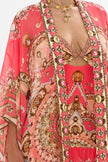 Kimono Layer With Collar - Shell Games