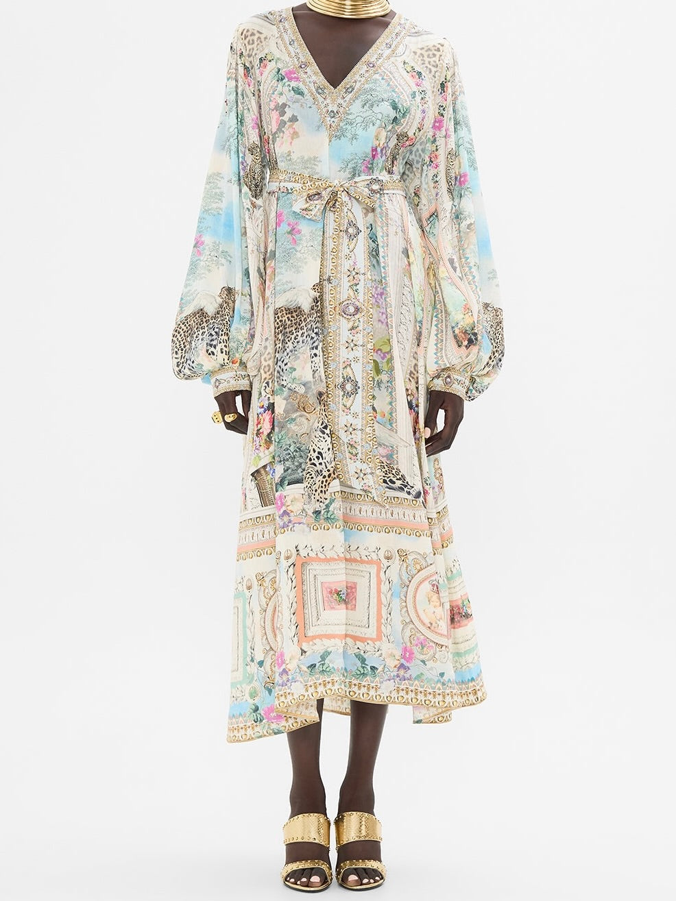 Blouson Sleeve Trapeze Dress - We Always Have Alexandria