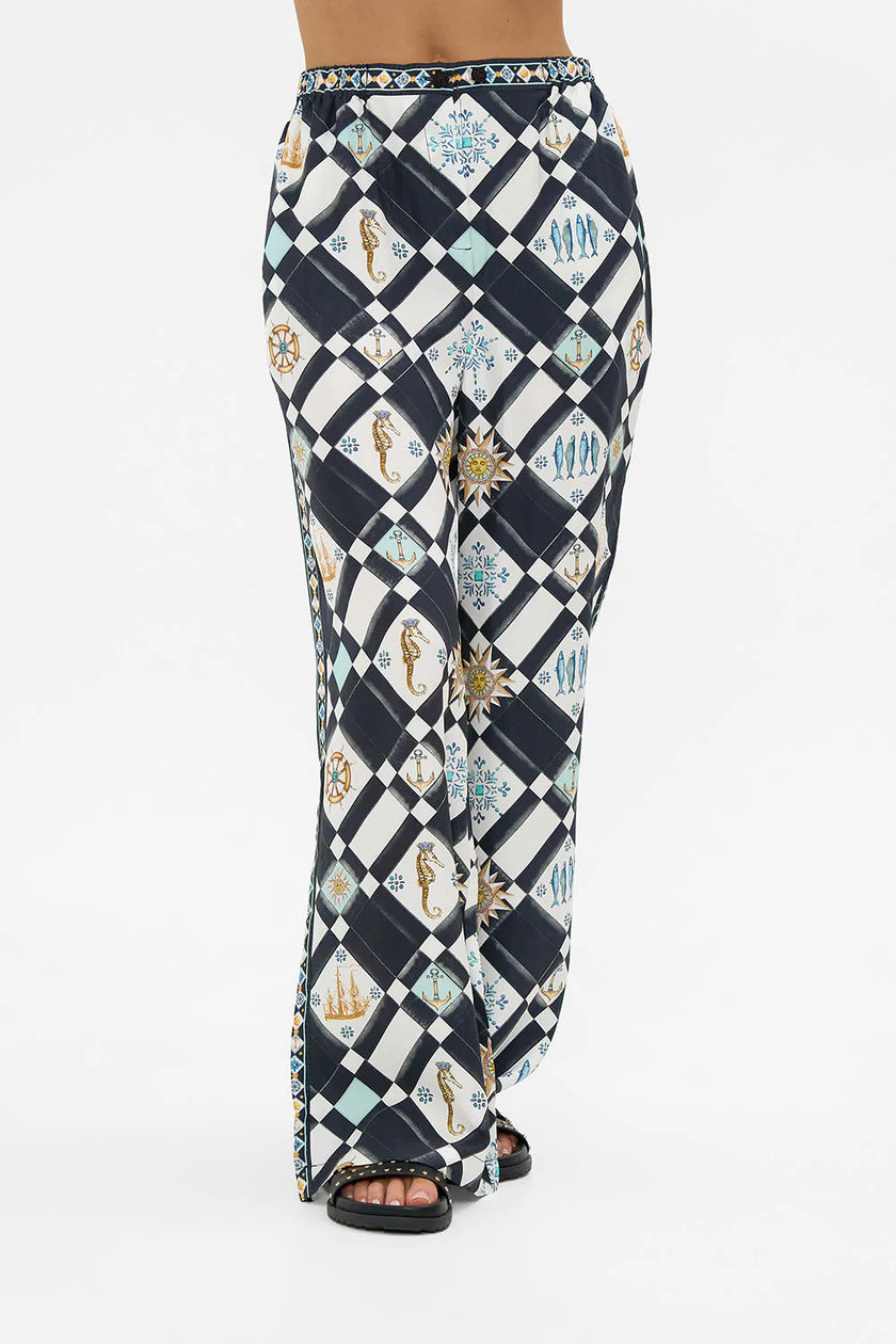 Pant Button Front Lounge Pant - Folk Afloat