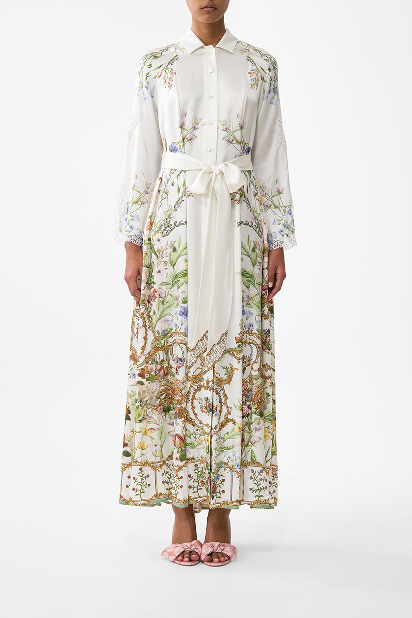 Printed Trench Dress - Dressing Room Drama