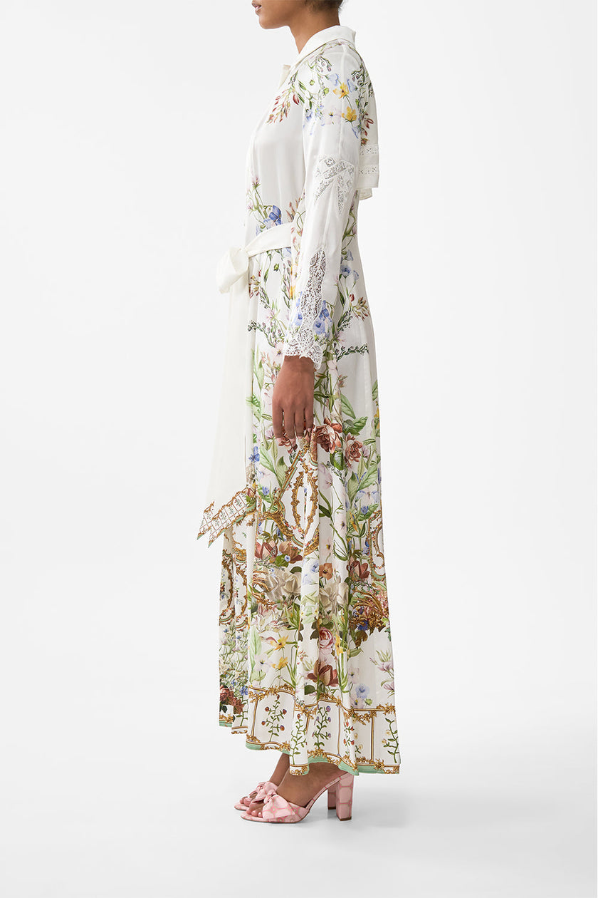Printed Trench Dress - Dressing Room Drama