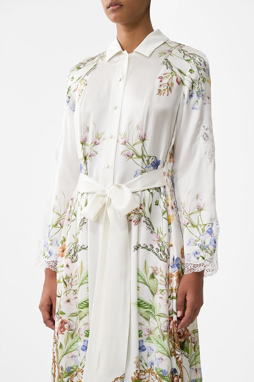 Printed Trench Dress - Dressing Room Drama