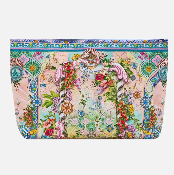 Large Makeup Clutch - Just Coasting