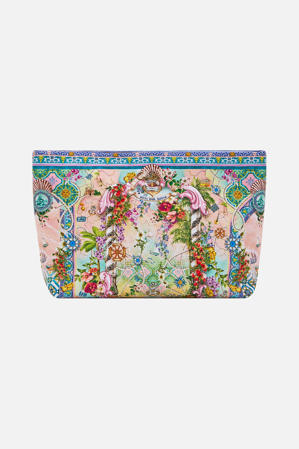 Large Makeup Clutch - Just Coasting