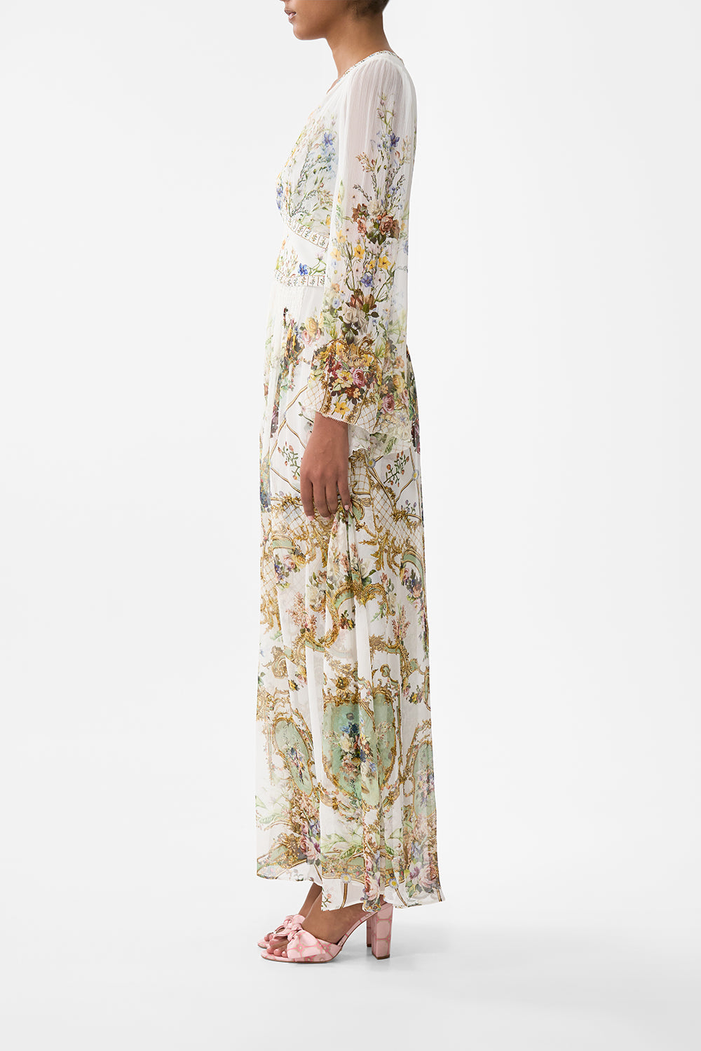 Flared Sleeve Dress - Dressing Room Drama