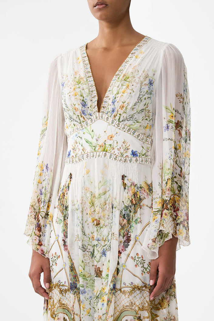 Flared Sleeve Dress - Dressing Room Drama