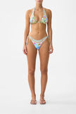 Reversible Soft Thick Tie Tri Bikini Set