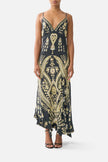Bias Slip Dress With Frill Hem - Taurus Rising