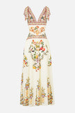 Tie Shoulder Dress - Va Va Vintage