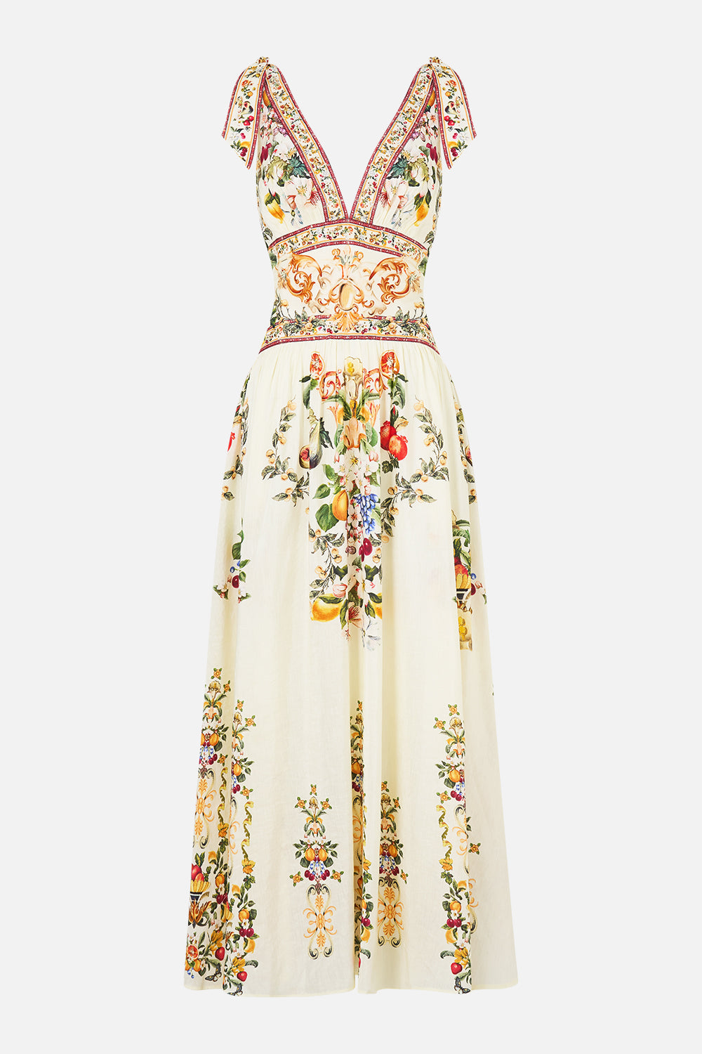 Tie Shoulder Dress - Va Va Vintage