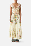Tie Shoulder Dress - Va Va Vintage