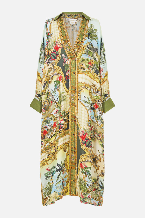 Wing Collar Kaftan - Wanderlust Empire