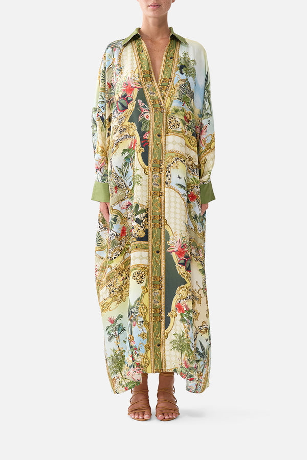 Wing Collar Kaftan - Wanderlust Empire