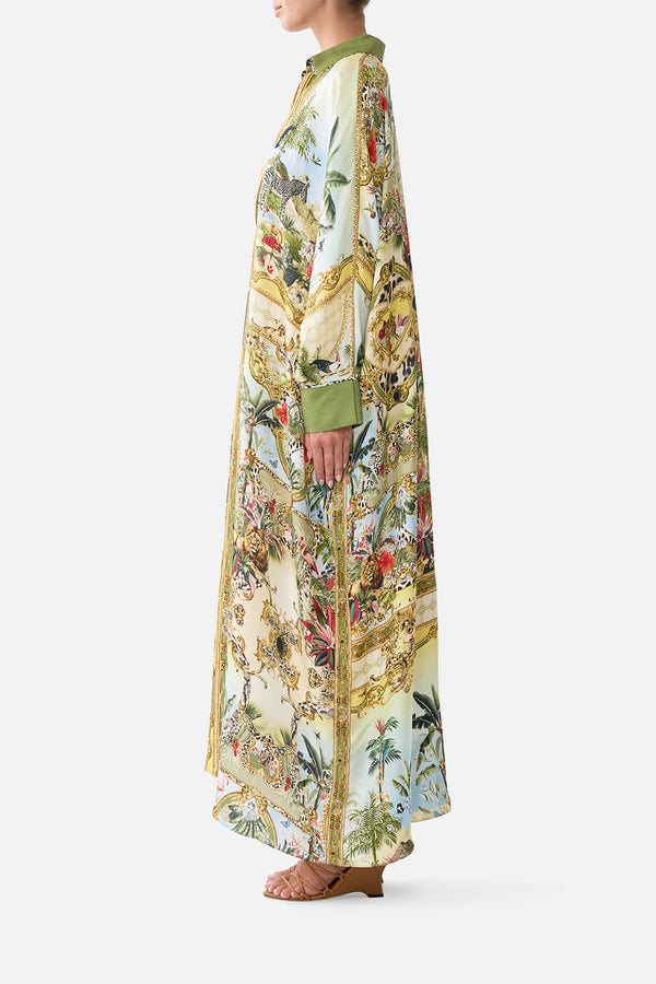 Wing Collar Kaftan - Wanderlust Empire