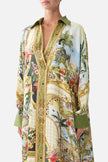 Wing Collar Kaftan - Wanderlust Empire