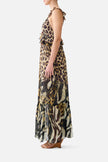 Frill Bralette Long Dress - Leotigra Land