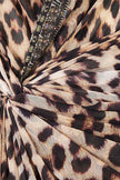 Side Twist Jersey Dress - Leotigra Land