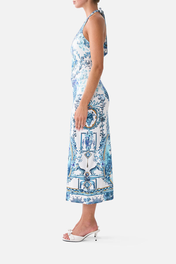 Jersey Halter Dress - The Porcelain Parlour