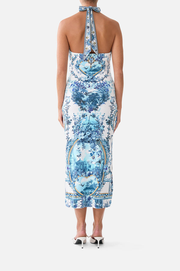 Jersey Halter Dress - The Porcelain Parlour