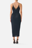 Strappy Dress With Twist Front - Leopard Libertine