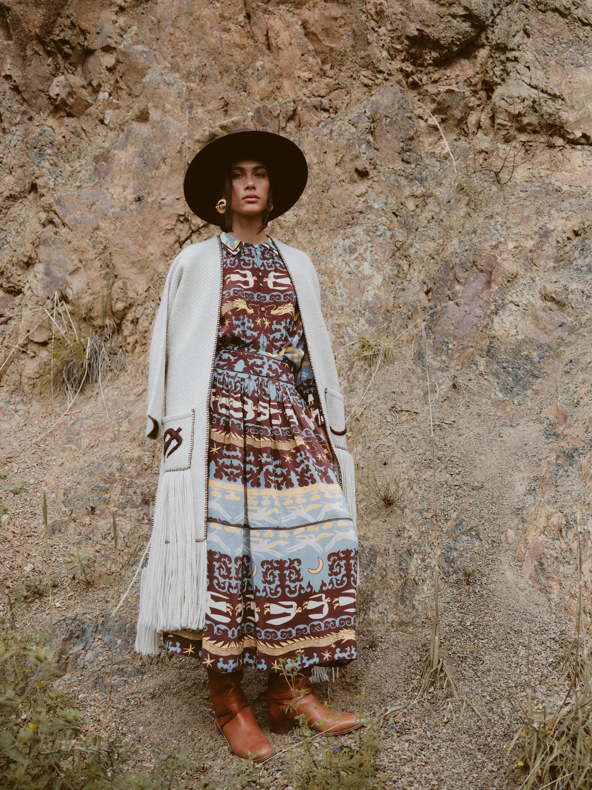 Saddler Coat - Off White