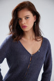 Cashmere Stich Loose Fit Cardi