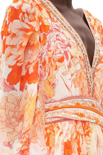Blouson Flared Dress - Dragon Mother