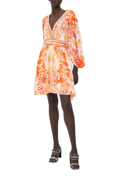 Blouson Flared Dress - Dragon Mother